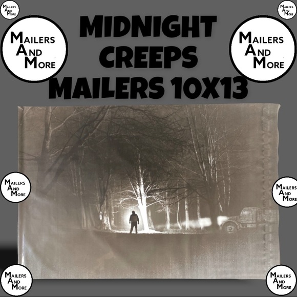 50 10X13 Midnight Creeps Poly Mailers PRICE FIRM Fall - Picture 8 of 11